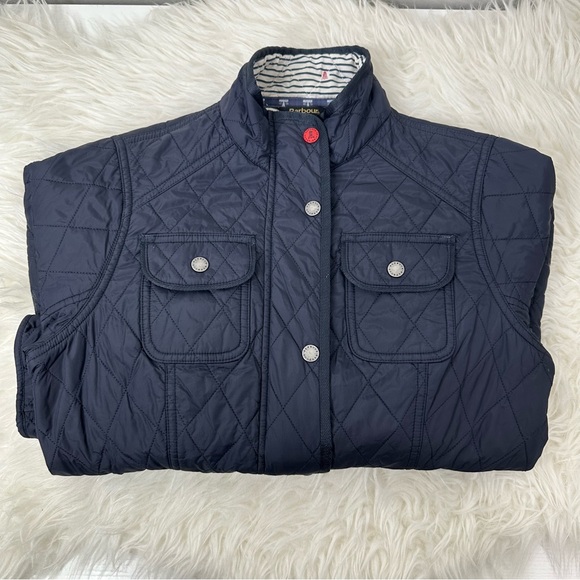 Barbour Women’s Berryhead Quilted Jacket Size 6 - Picture 4 of 14